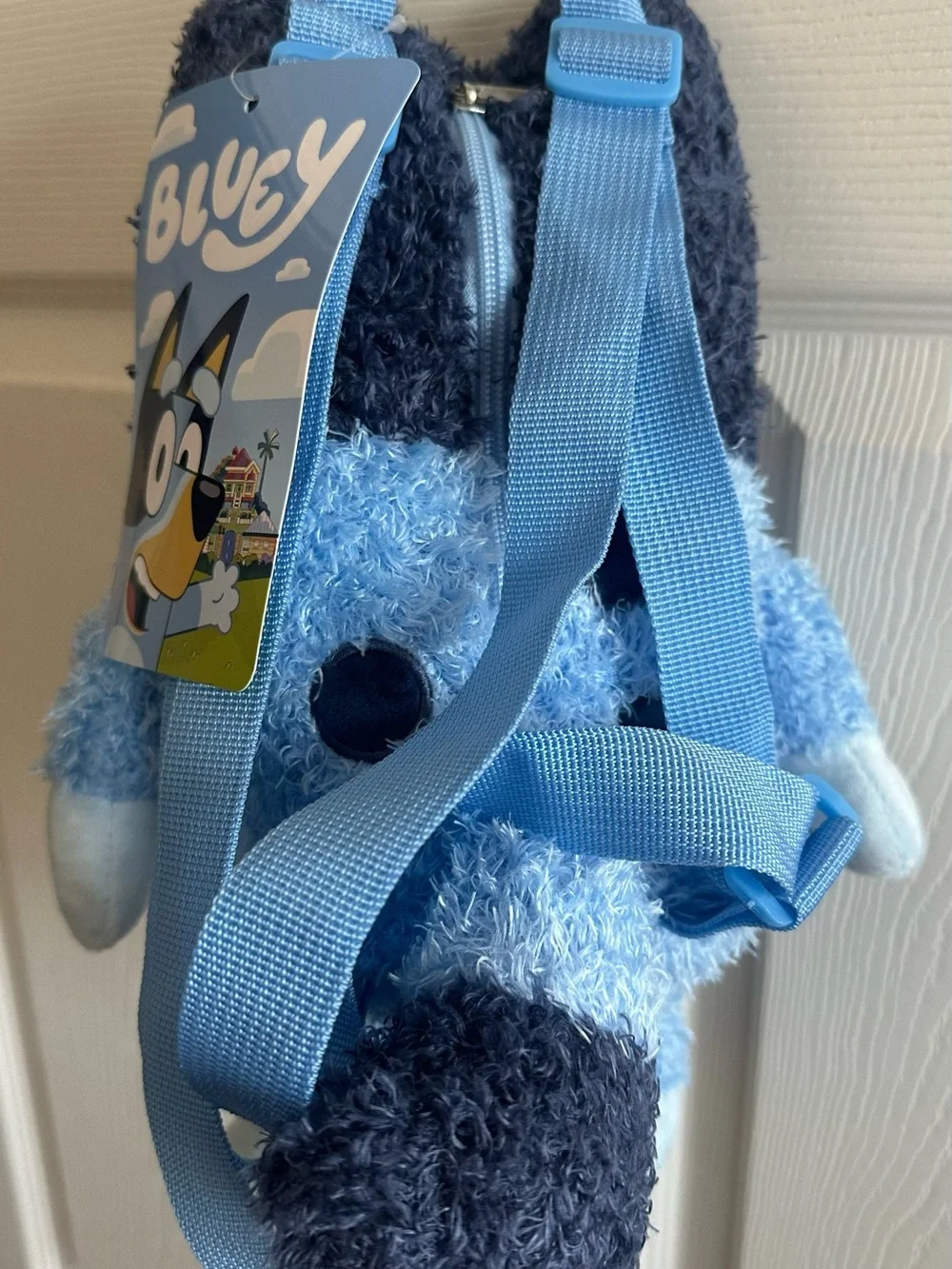 Bluey Plush Backpack 12.5” ajustable straps kids New